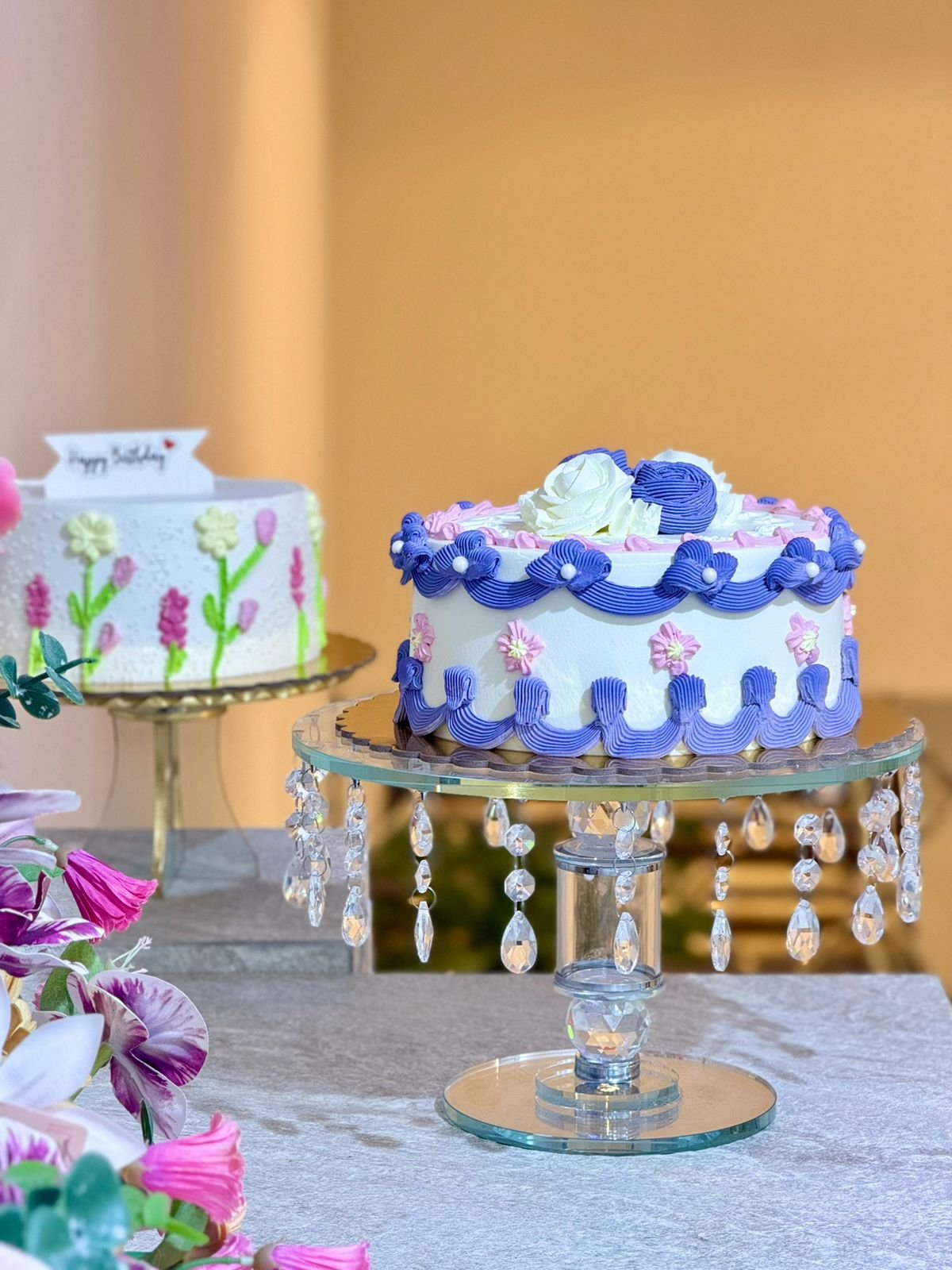 كيكة عيد ميلاد 8 انش تصميم خاص