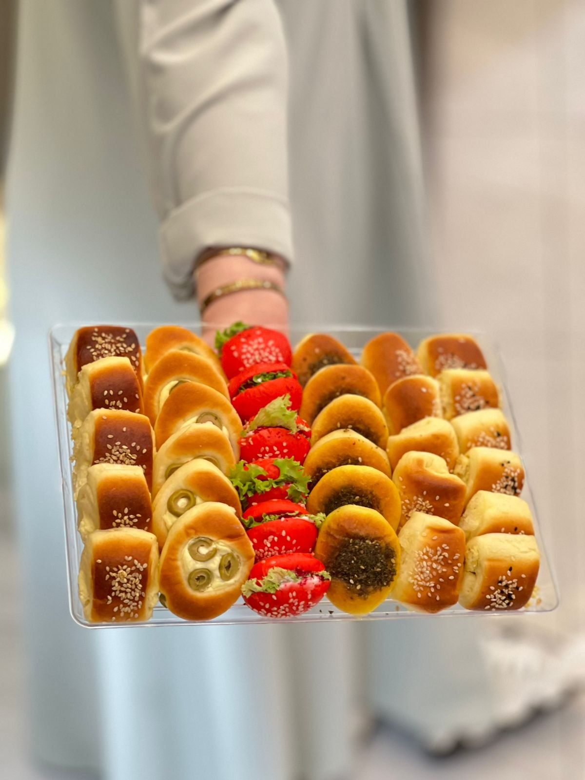 صحن معجنات فرنسية مشكله